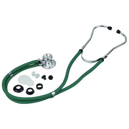 Sterling Sprague Rappaport-Type Stethoscope, Hunter Green, Boxed